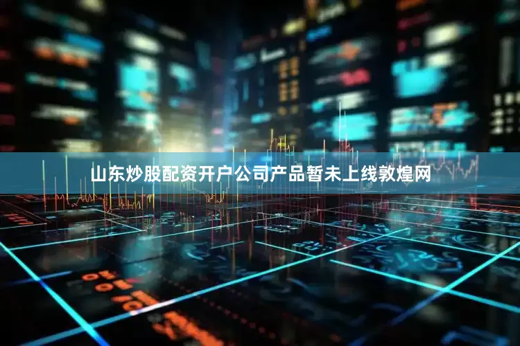 山东炒股配资开户公司产品暂未上线敦煌网